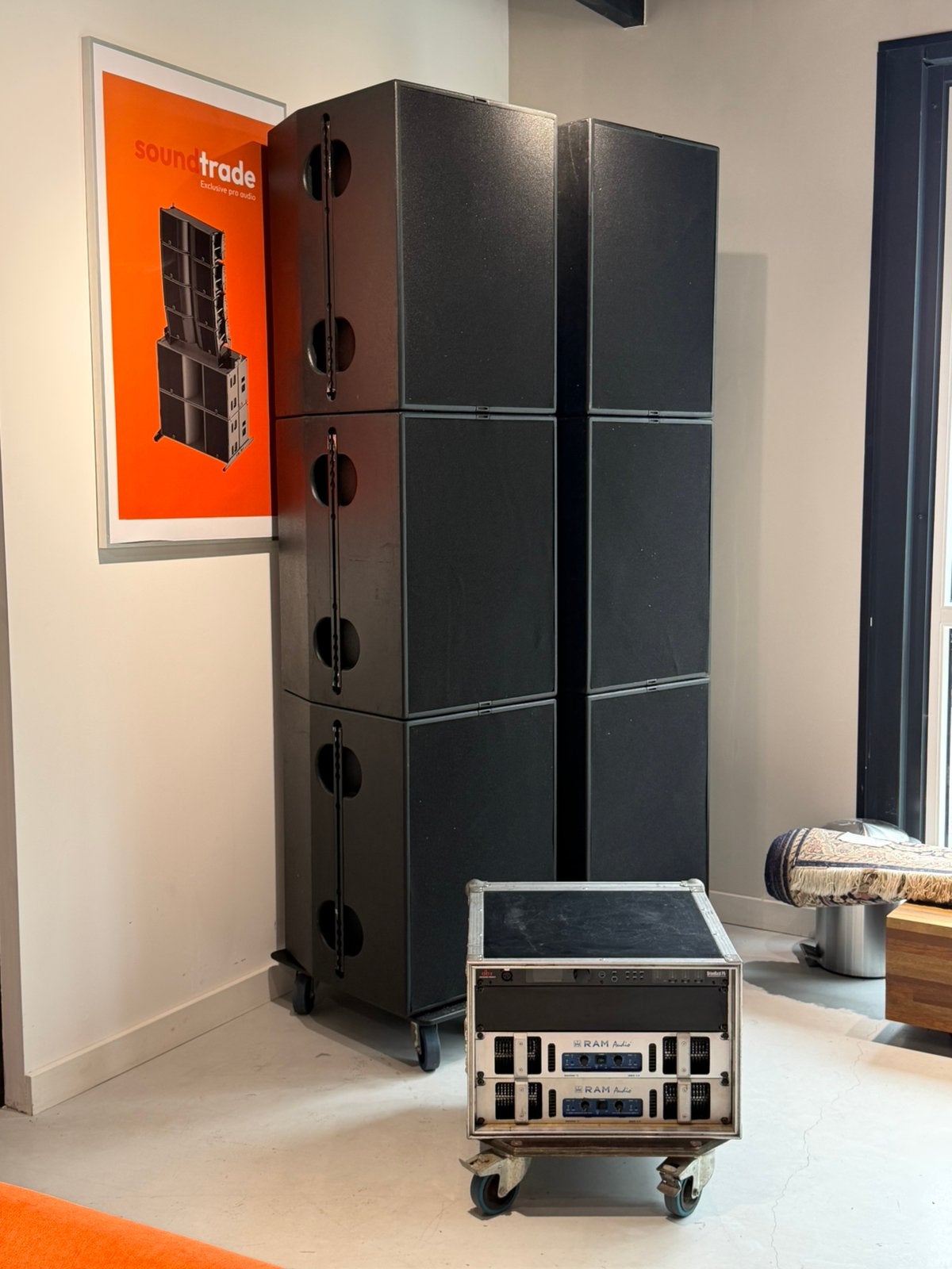 AD systems AD24 set + Ram DQX amps