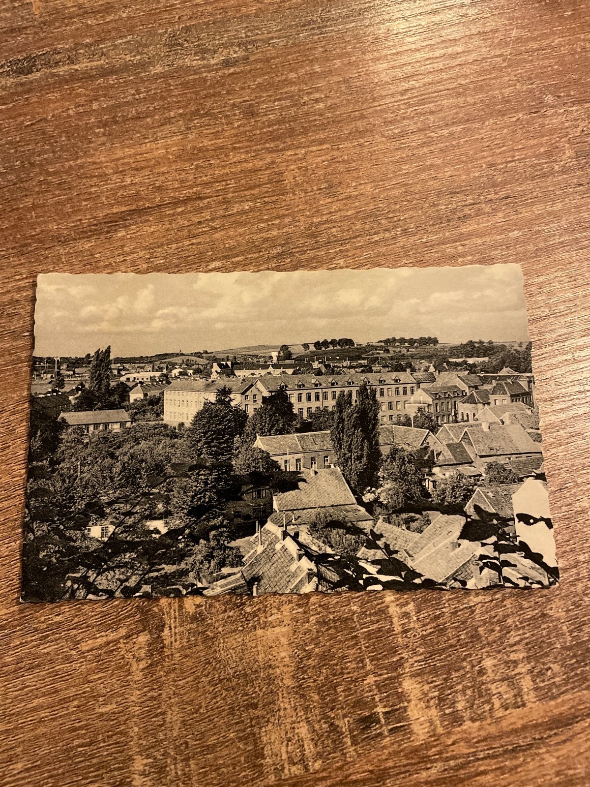 Oude Postkaart Diest Panorama - Café "Casino", Ophalen of Verzenden, 1920 tot 1940, Ongelopen, Vlaams-Brabant
