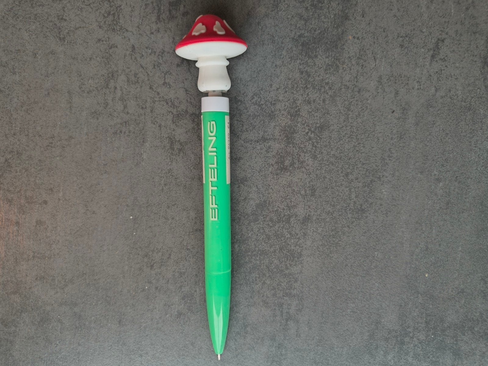 Efteling pen paddestoel, Ophalen of Verzenden, Gebruikt, Gebruiksvoorwerp