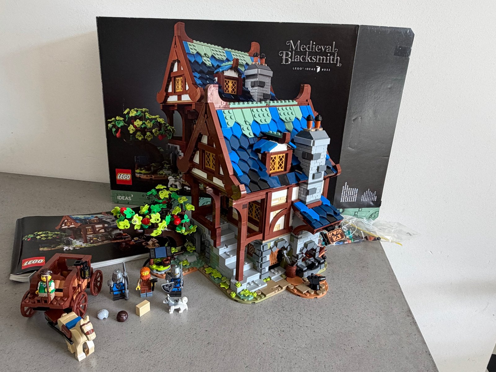 LEGO Ideas 21325 Middeleeuwse Smid, Ophalen of Verzenden, Zo goed als nieuw, Overige merken