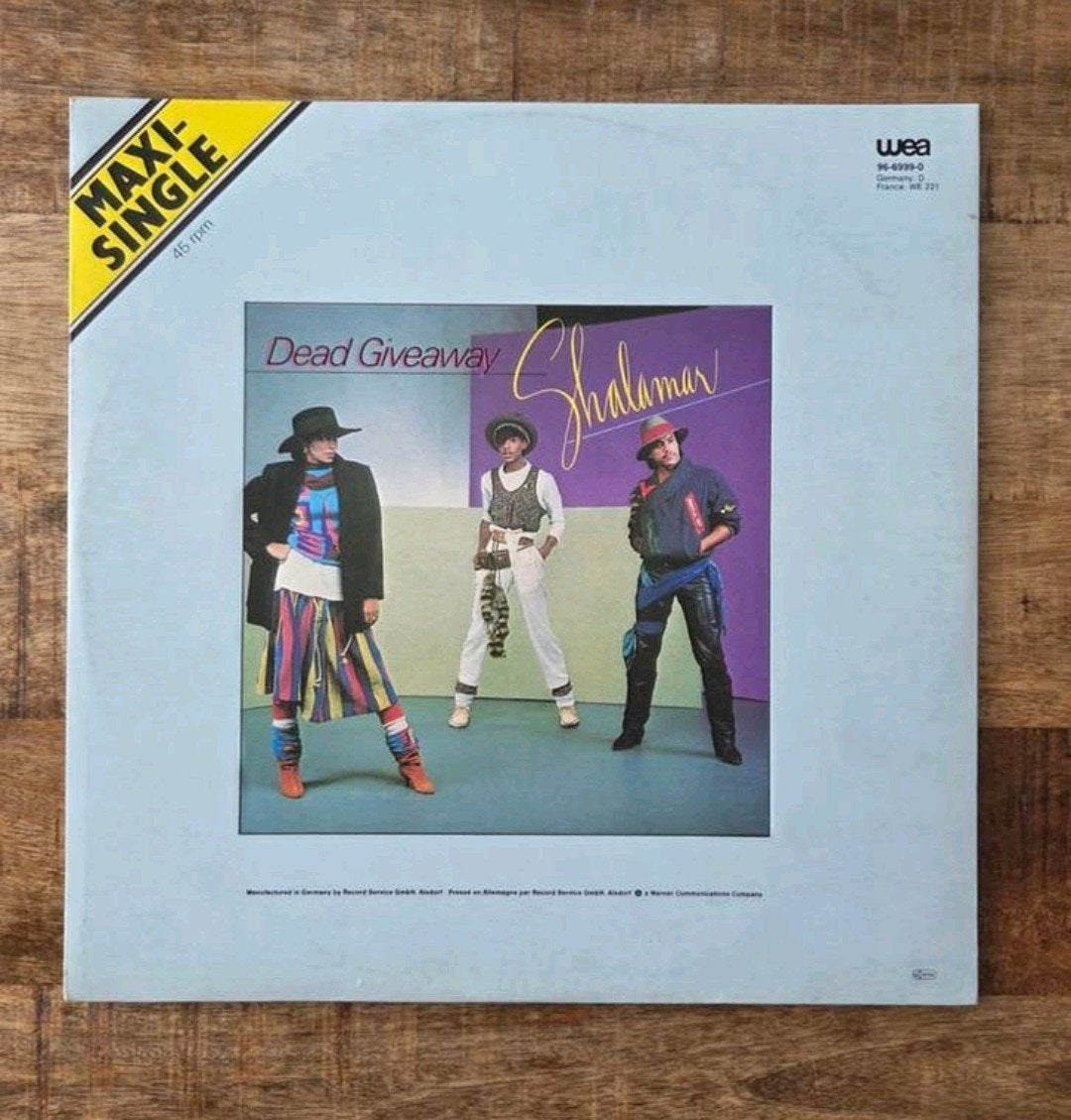 Lp maxi single shalamar dead giveaway, Ophalen of Verzenden