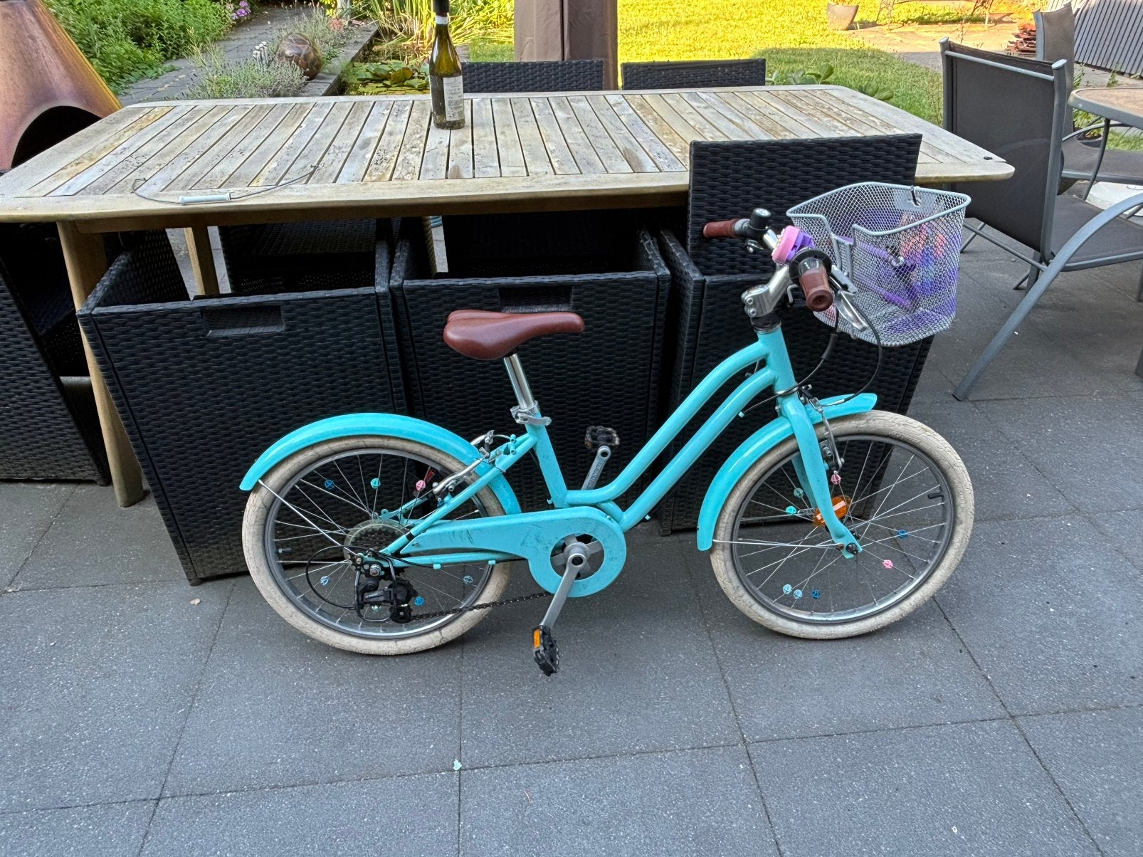 20 inch meisjes fiets, Ophalen, Zo goed als nieuw, 20 inch