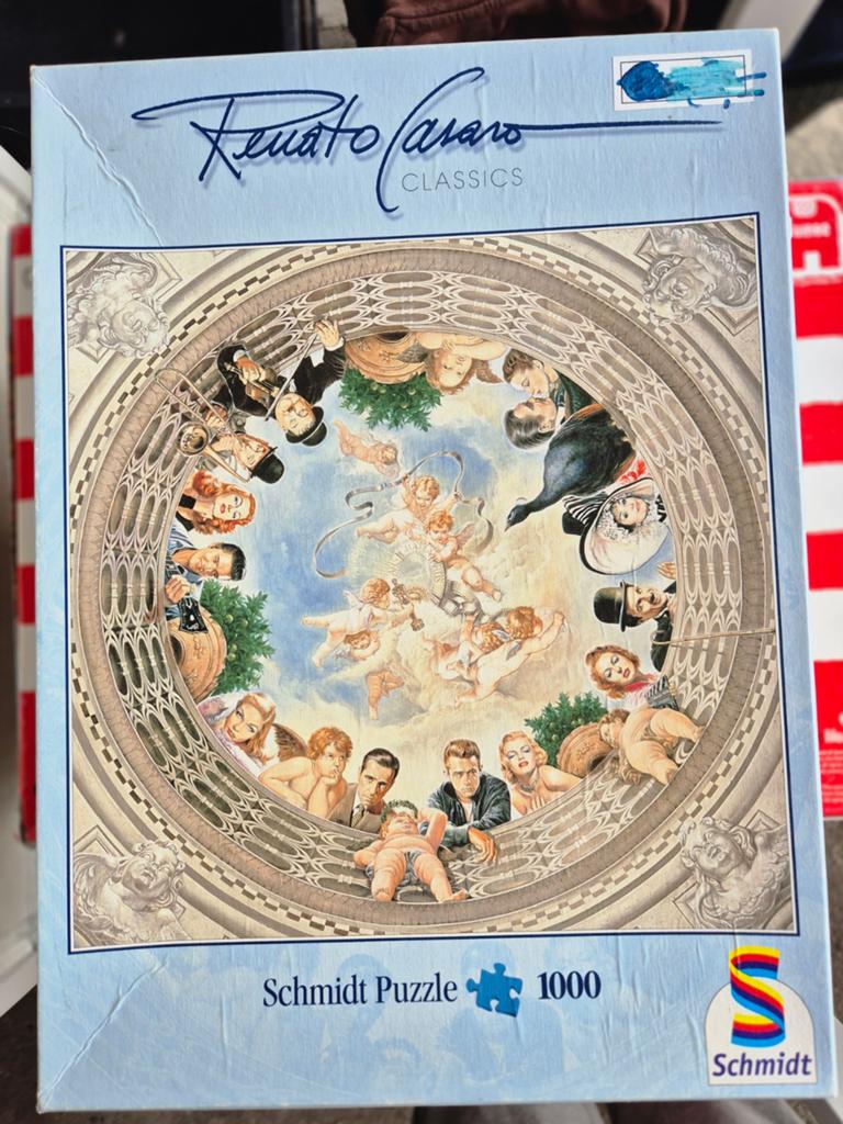 Schmidt Puzzel Renato Casaro Classics 1000 stukjes, Ophalen of Verzenden, 500 t/m 1500 stukjes, Gebruikt, Legpuzzel