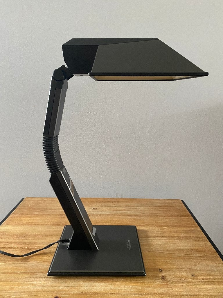 Mitsubishi BB Giraffe bureaulamp (UNIEK!), Ophalen, 45 cm, Zo goed als nieuw, Zwart