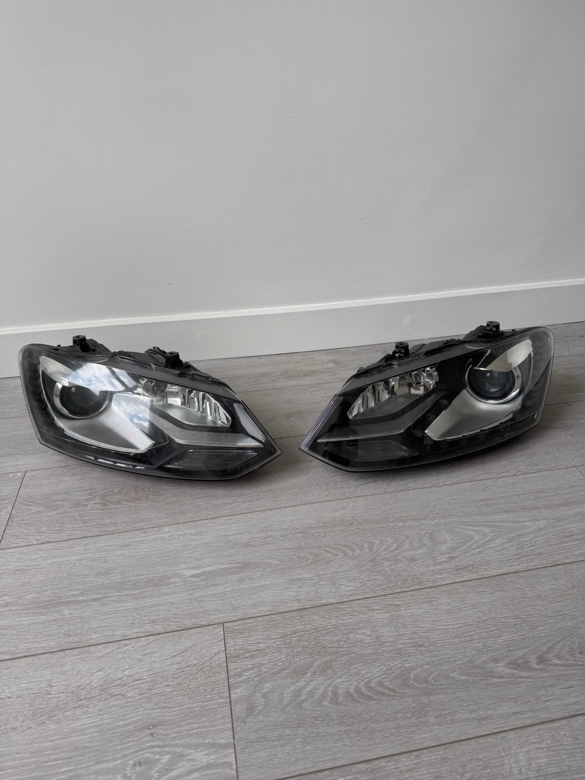 Polo6r/6c xenon koplampen L+R (plug and play kabels h7), Auto-onderdelen, Verlichting, Ophalen, Gebruikt, Volkswagen