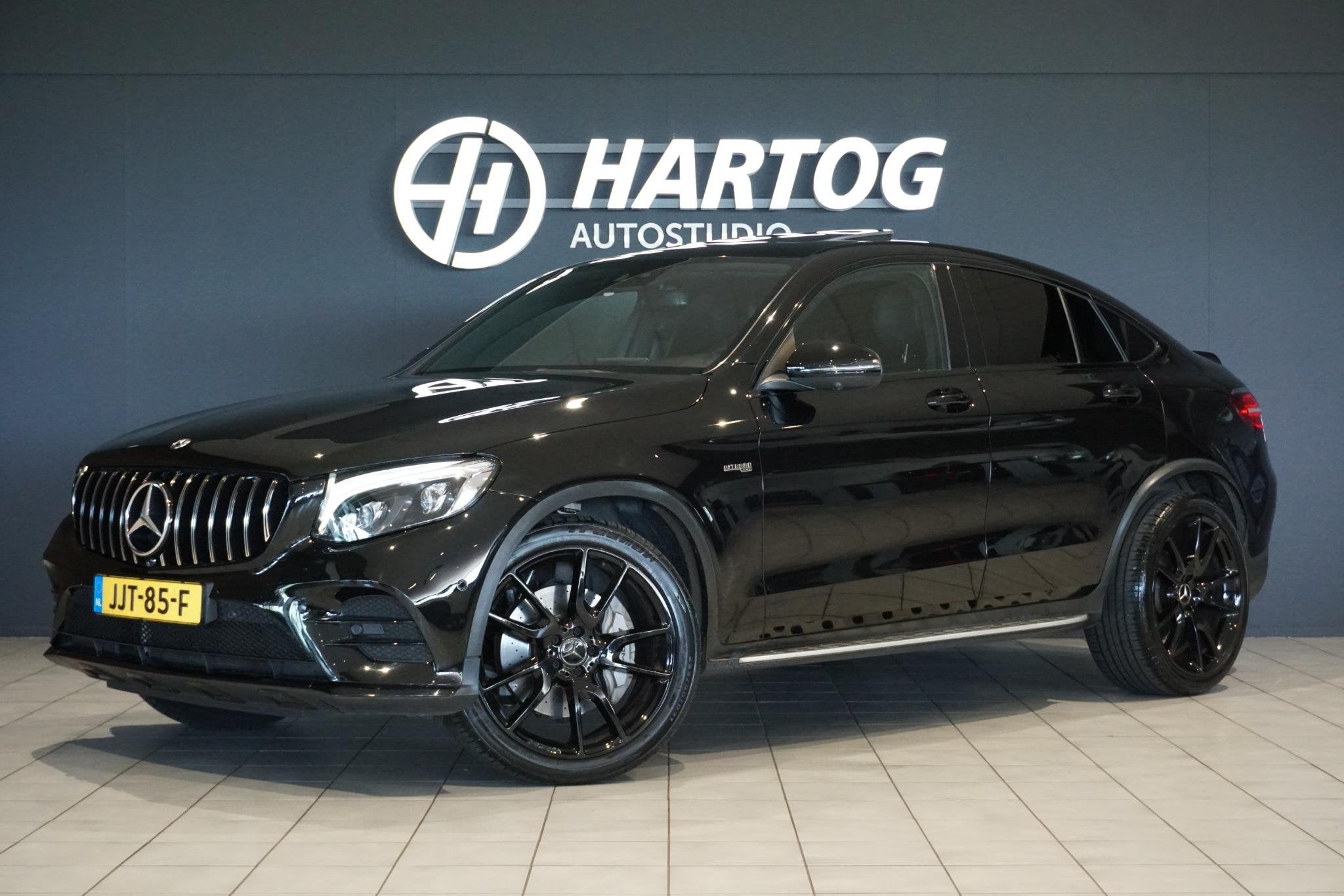 Mercedes-Benz GLC-klasse Coupé AMG 43 4MATIC 367PK + BURMES, Auto's, Automaat, Gebruikt, 367 pk, Leder