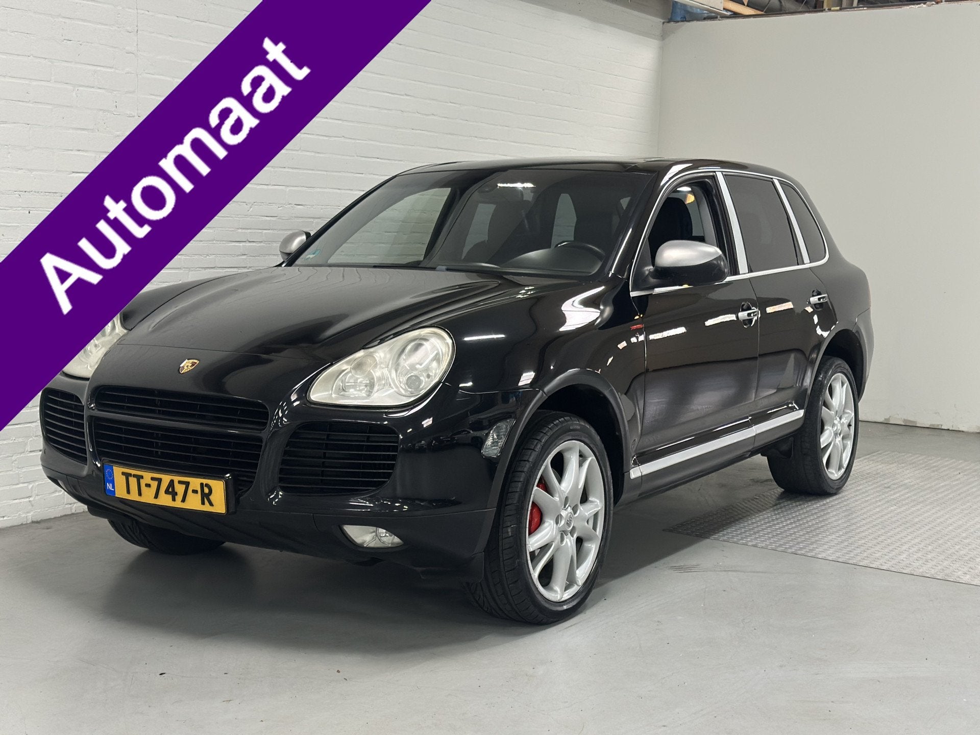 Porsche Cayenne 4.5 Turbo CLIMA / NAVI /CRUISE / LEER, Auto's, Automaat, Cayenne, Gebruikt, 8 cilinders