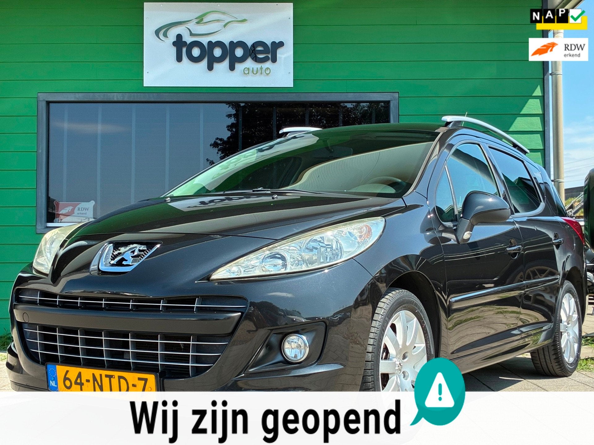 Peugeot 207 SW 1.6 VTi Sportium|1e Eigenaar|CruiseControl|Ai, Auto's, Voorwielaandrijving, Euro 5, Gebruikt, 4 cilinders