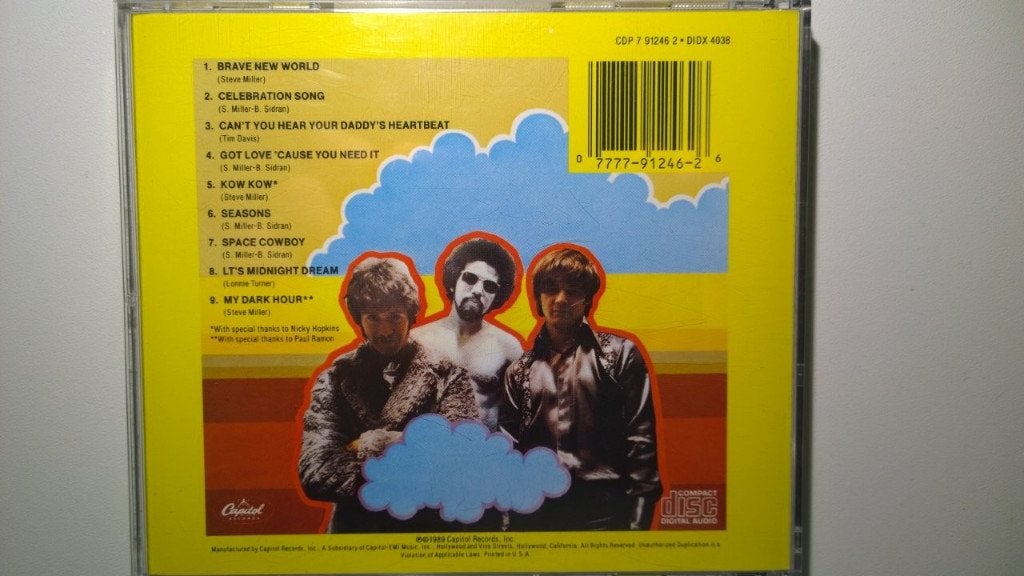 Steve Miller Band - Brave New World, Cd's en Dvd's, Ophalen of Verzenden, Nieuw in verpakking, Poprock, Album