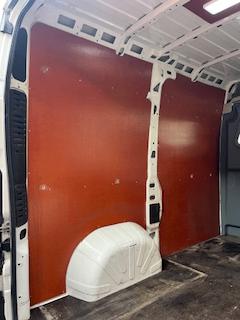 wandbekleding bedrijfsauto, Ophalen, Gebruikt