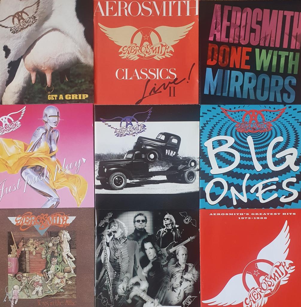 Aerosmith cd's mogen ook per stuk, Ophalen of Verzenden, Zo goed als nieuw, Poprock