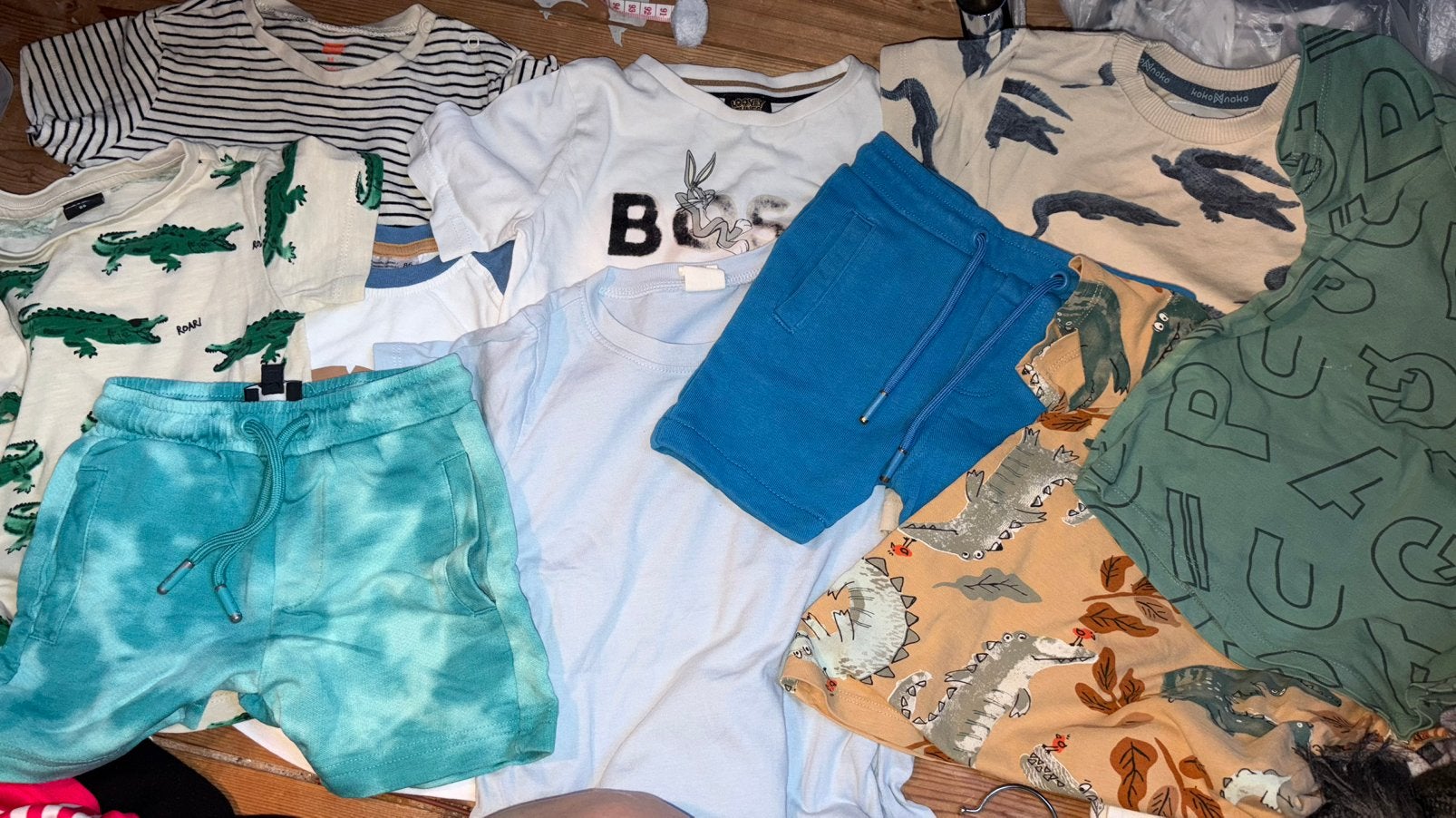 Kledingpakket zomer jongen maat 86, Ophalen of Verzenden, Zo goed als nieuw, Maat 86