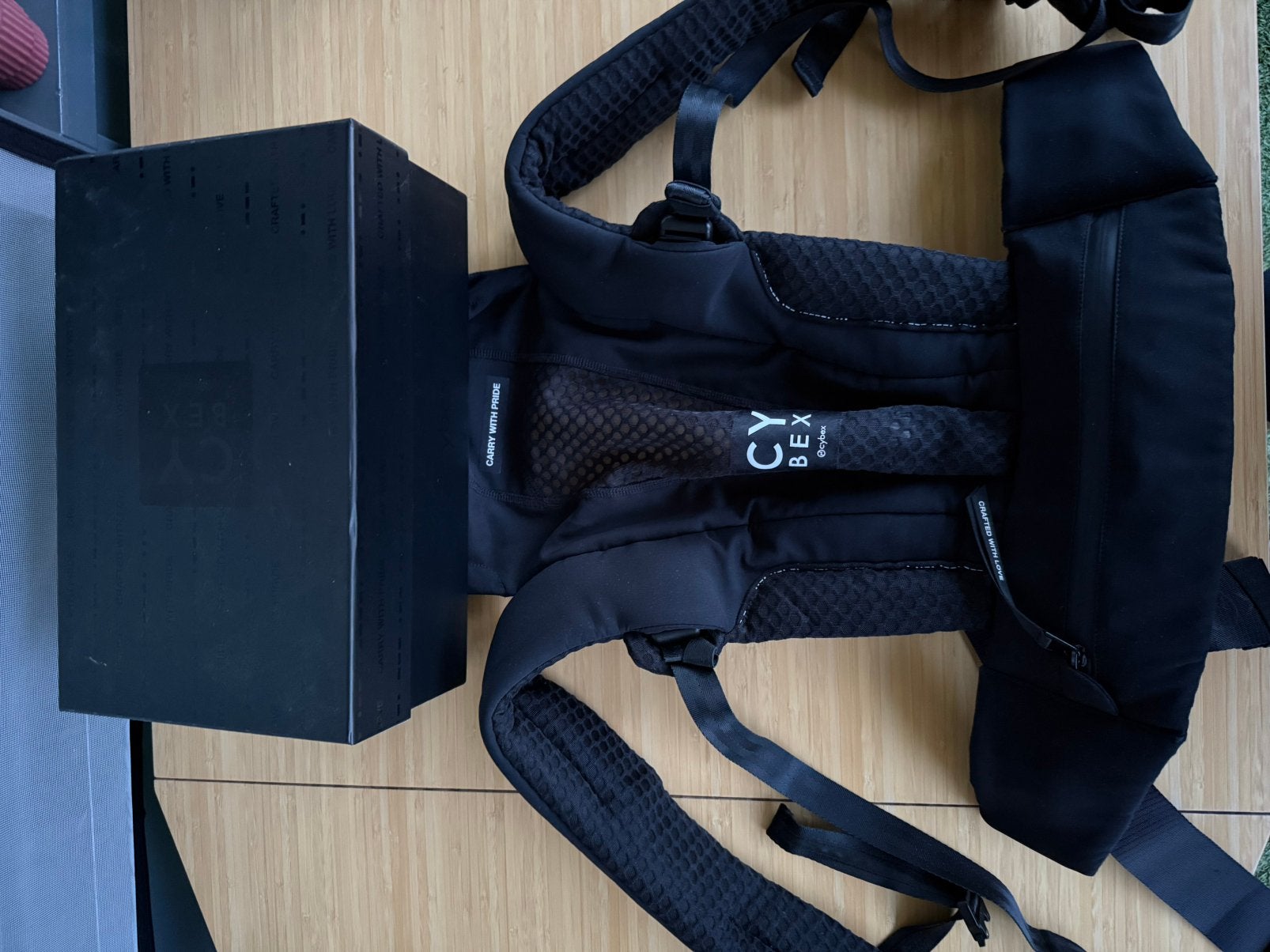 Cybex Coya Carrier Urban Mobility - Black, Kinderen en Baby's, Babydragers en Draagdoeken, Ophalen, Nieuw, Draagzak, Overige merken