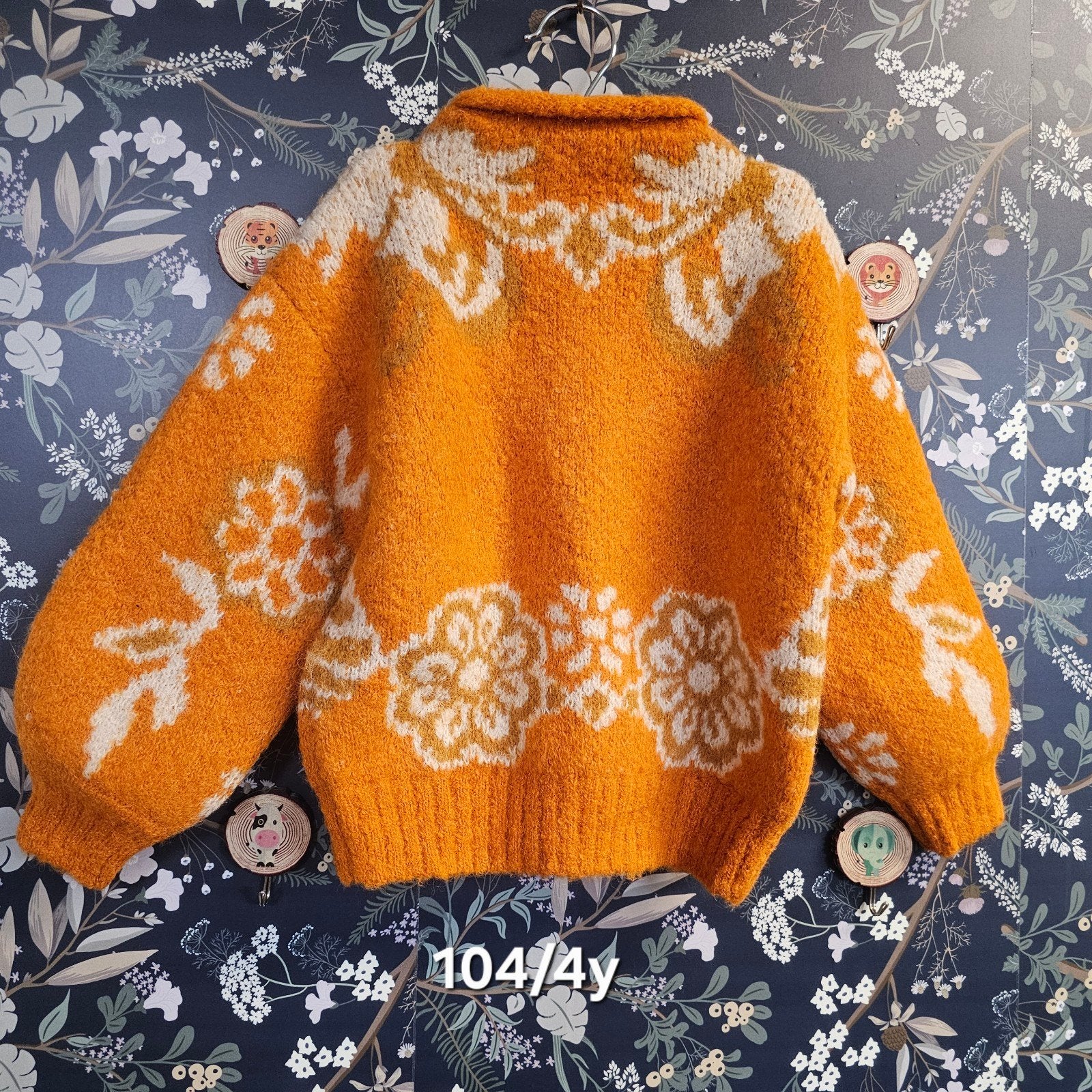 Misha & Puff Alpaca Trui - Maat 104/4y, Jongen of Meisje, Trui of Vest, Ophalen of Verzenden, Zo goed als nieuw