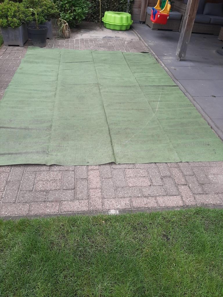 Mat voor voortent of luifel. Afmeting 2.50 bij 3.50, Ophalen, Gebruikt