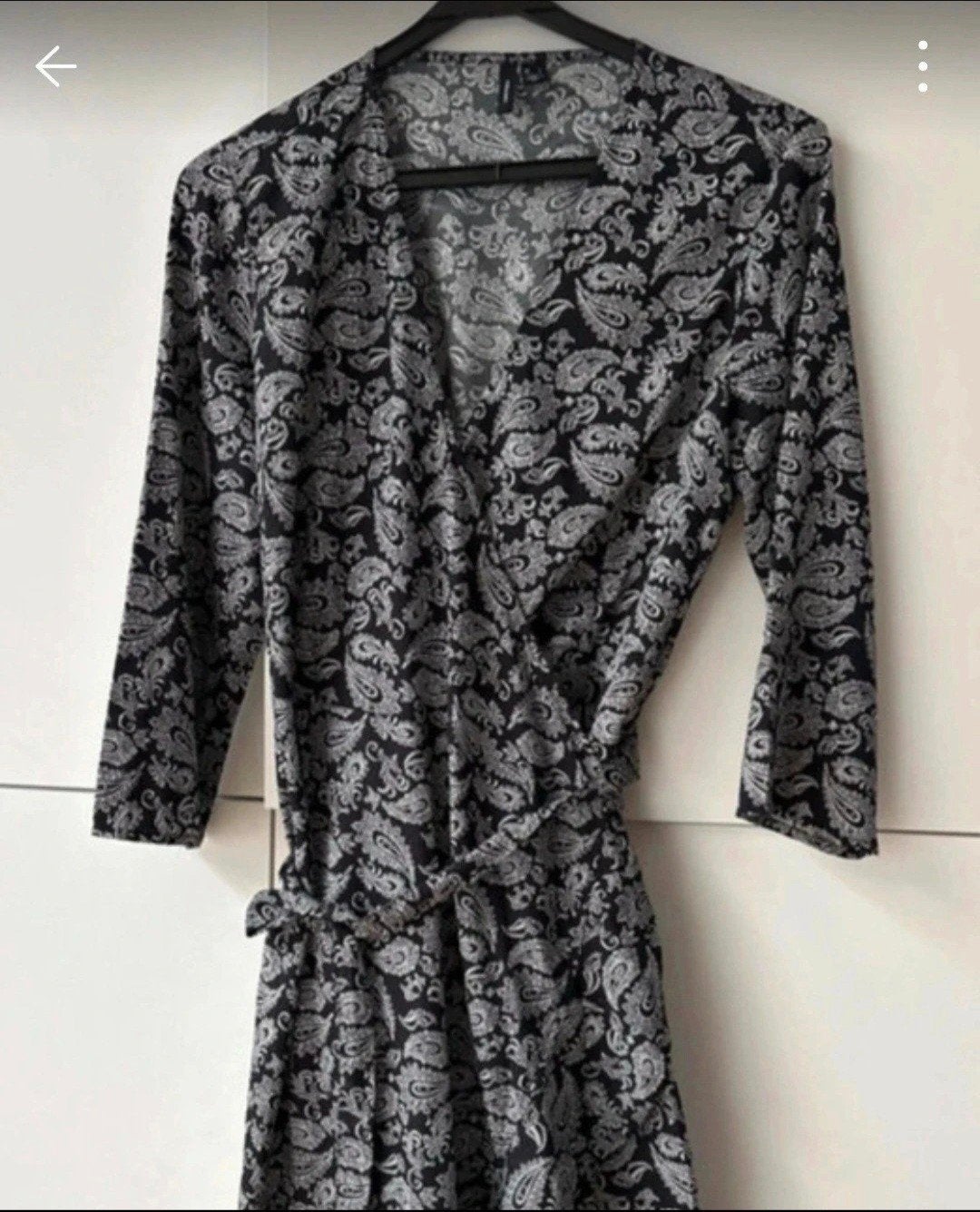 Leuk jurkje vera moda maat L, Maat 38/40 (M), Zwart, Ophalen of Verzenden, Zo goed als nieuw