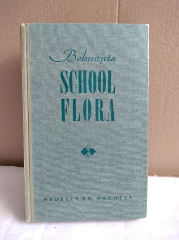 Schoolflora Heukels en Wachter 1947, Boeken, Natuur, Gelezen, Bloemen, Planten en Bomen, Ophalen of Verzenden