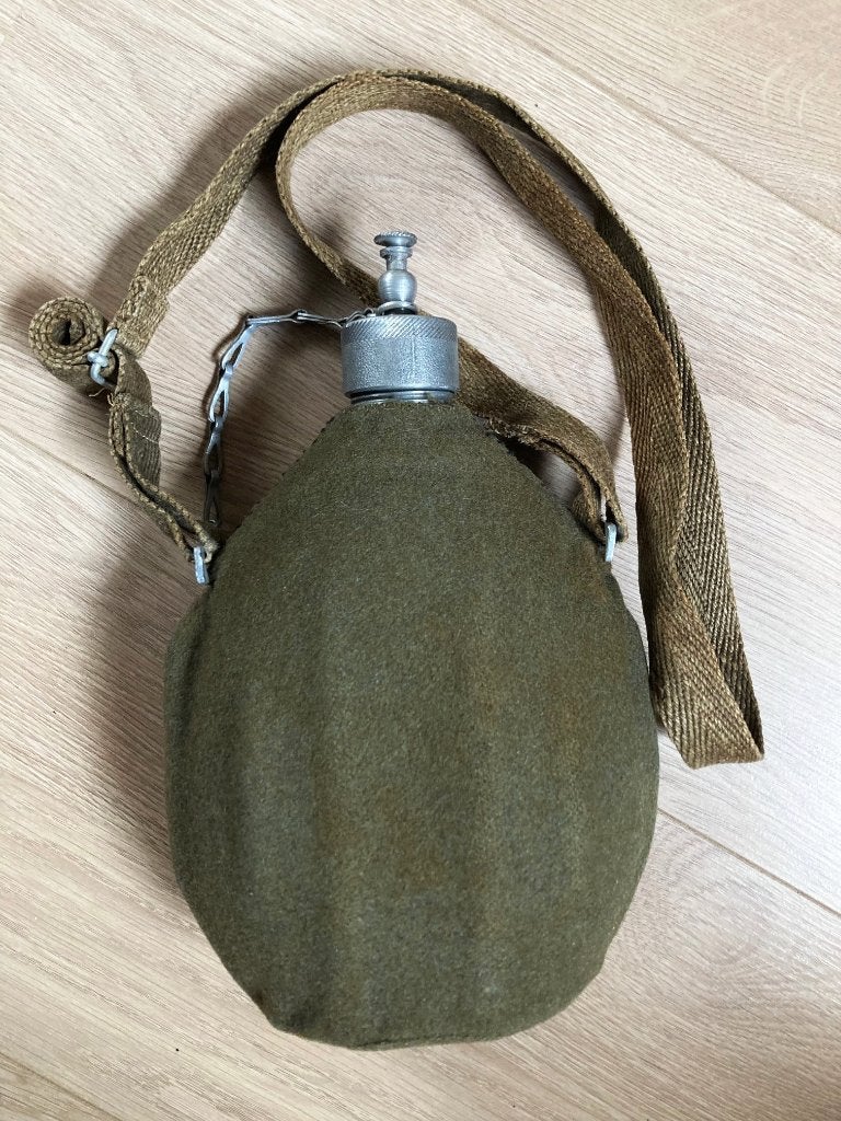 Italiaanse veldfles WO2, Verzamelen, Ophalen of Verzenden, Landmacht, Overige gebieden, Overige typen