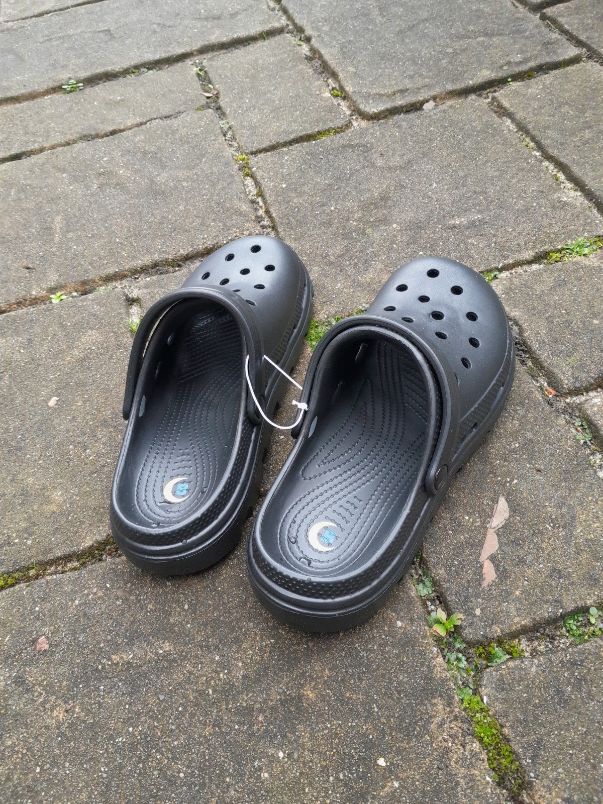 Zwarte Crocs-stijl klompen - maat 43-44 NIEUW!!, Kleding | Dames, Slippers, Zwart, Nieuw, Ophalen of Verzenden