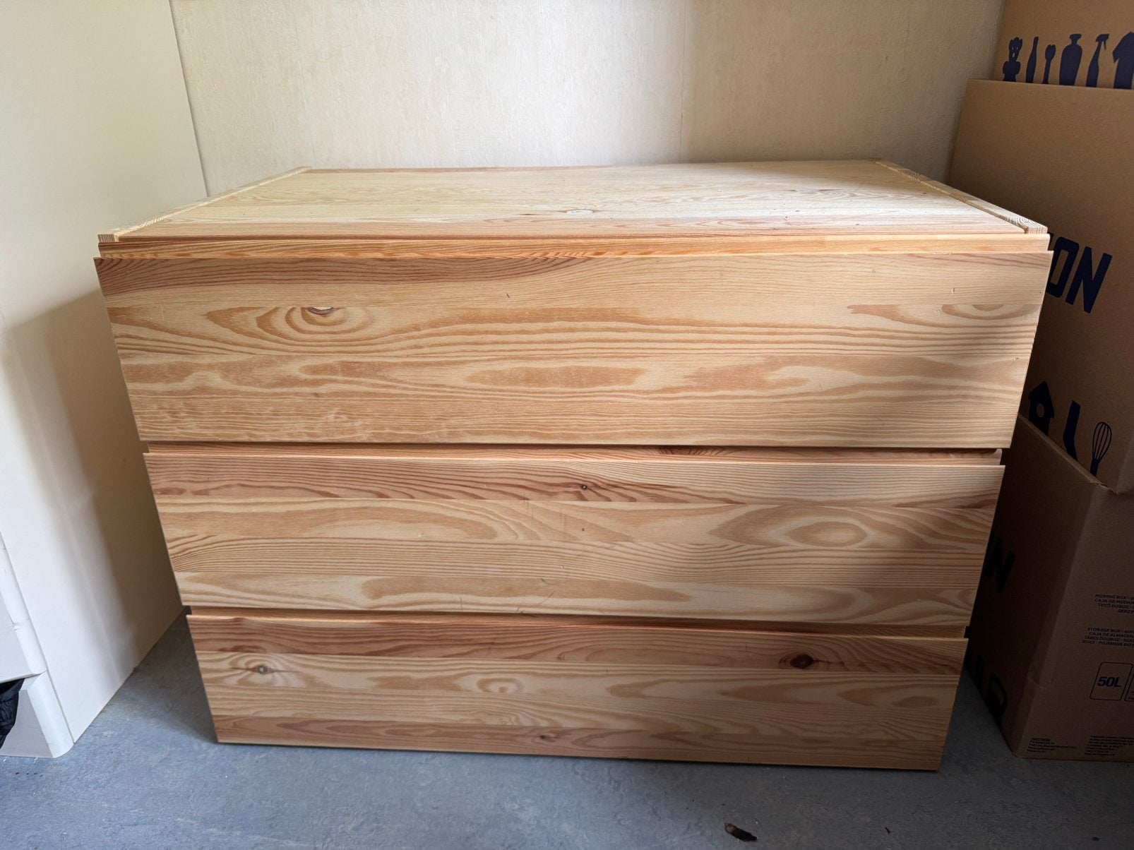 Ivar kast ladenblok gratis, Ophalen, 50 tot 100 cm, Zo goed als nieuw, 3 of 4 laden