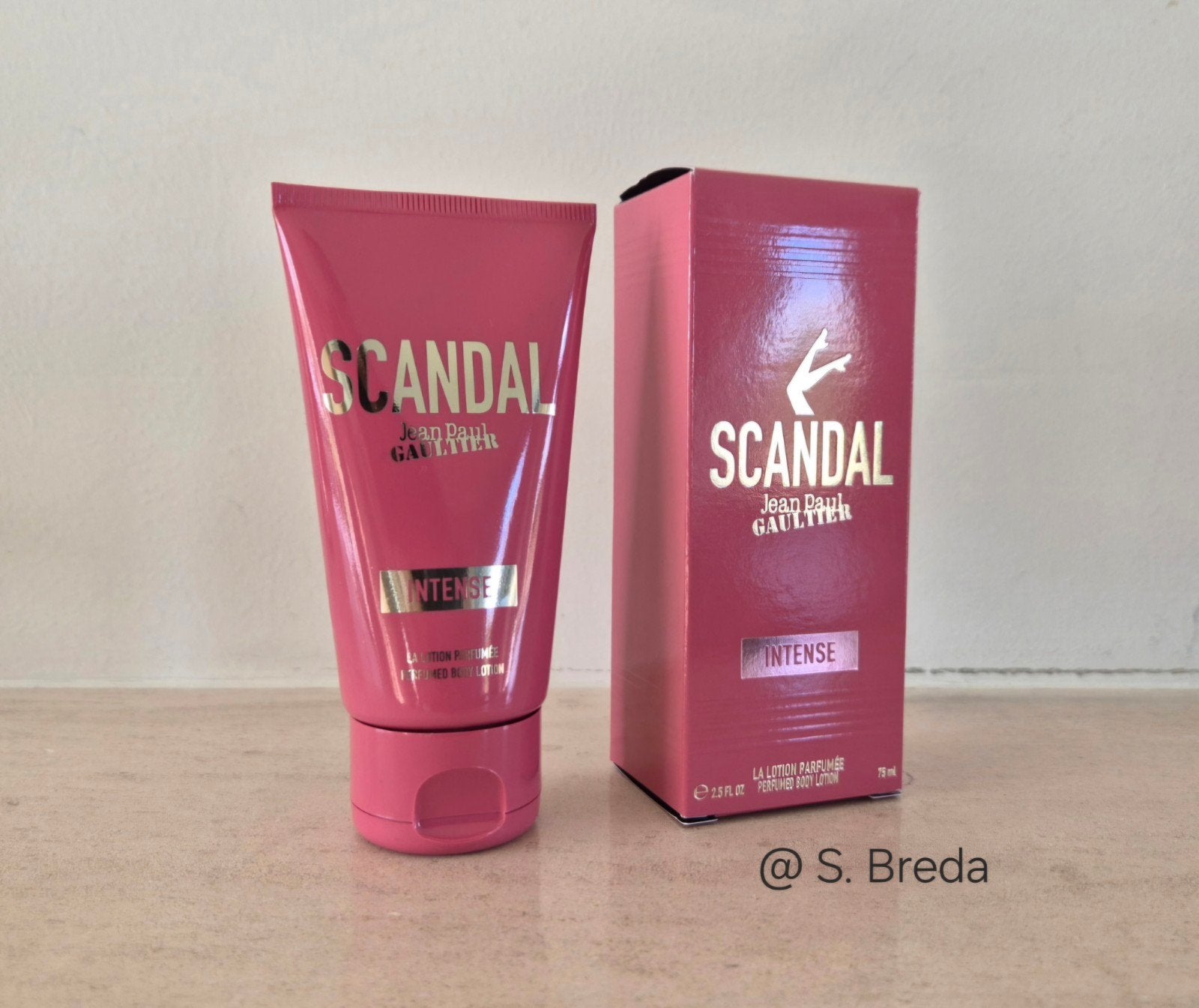Jean Paul Gaultier - Scandal Intense Body Lotion 75 ml, Ophalen, Nieuw, Bodylotion, Crème of Olie