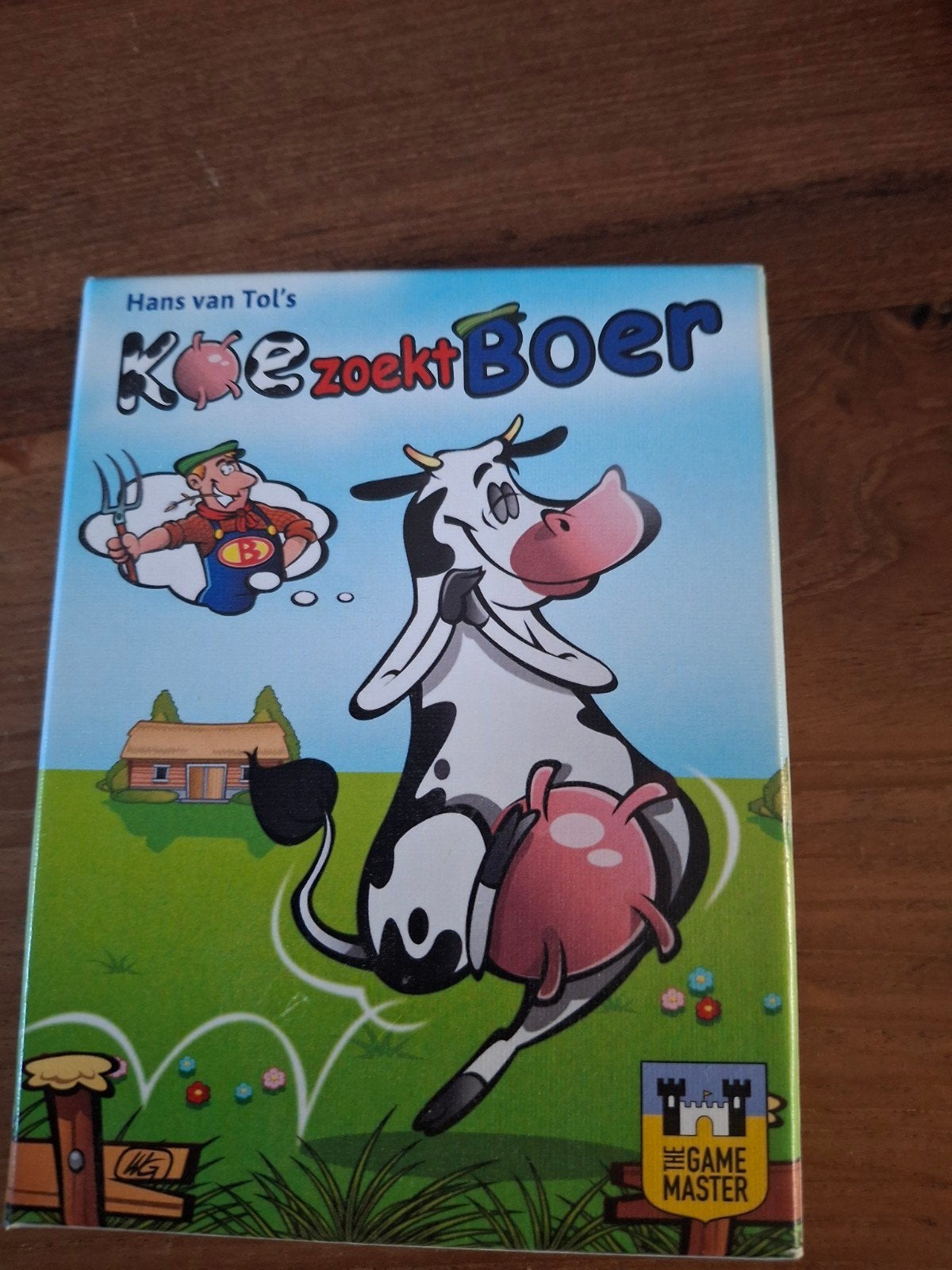 familie spel koe zoekt boer als nieuw, Vijf spelers of meer, Ophalen of Verzenden, Zo goed als nieuw, Game Master