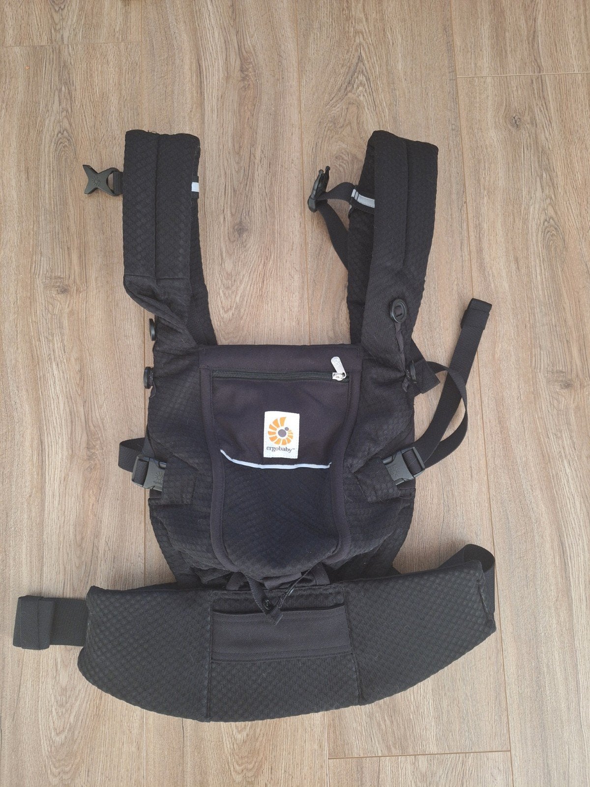 Ergobaby Adapt Soft Flex Mesh draagzak black, Kinderen en Baby's, Babydragers en Draagdoeken, Overige merken, Ophalen of Verzenden