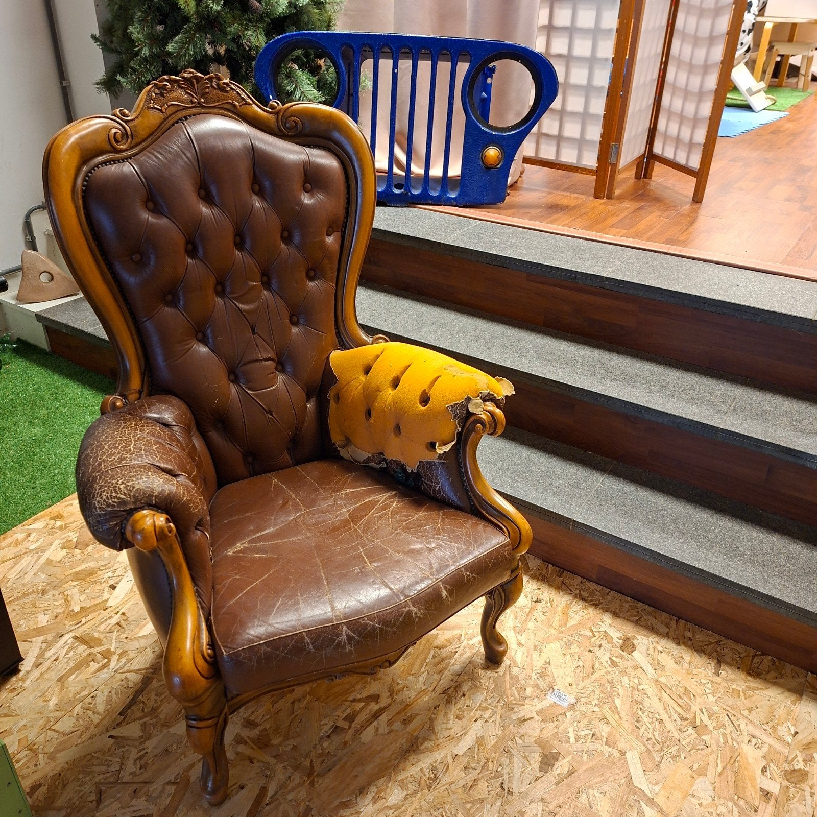 fauteuil, Ophalen