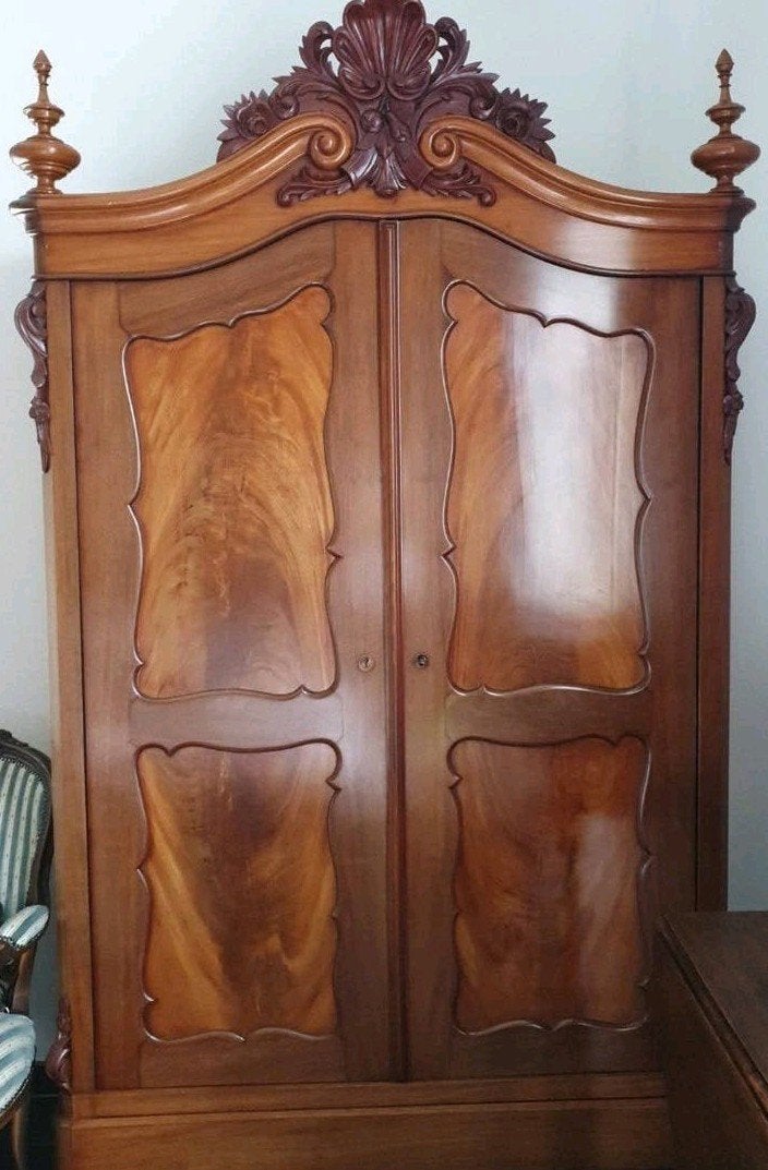 Opkoper, Antieke kasten ladenkast ,naaitafels, klok ., Ophalen, 25 tot 50 cm, Minder dan 100 cm