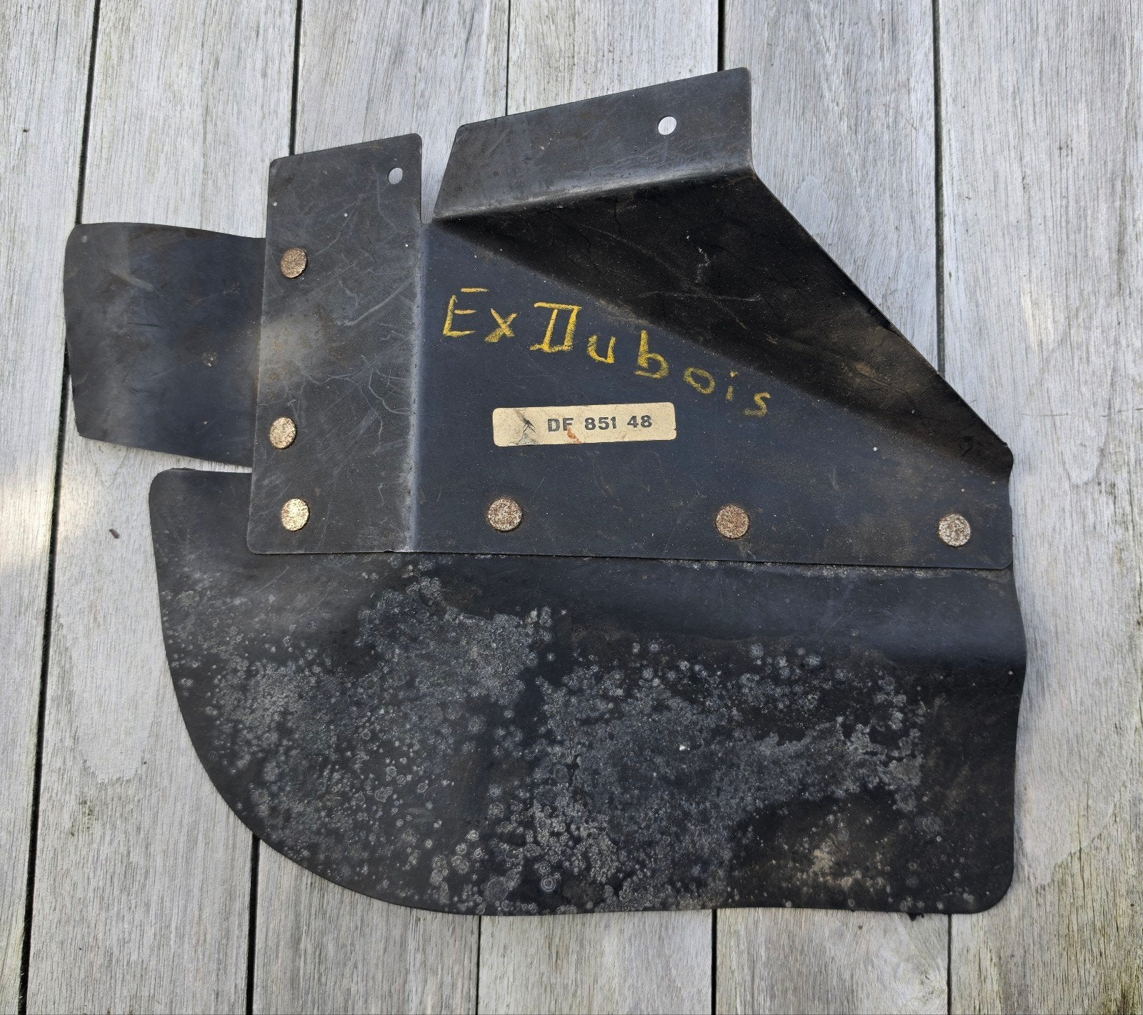 Citroën DS ID NOS achterspatlap met houder Break, Citroën, Nieuw, Ophalen of Verzenden, Spatbord