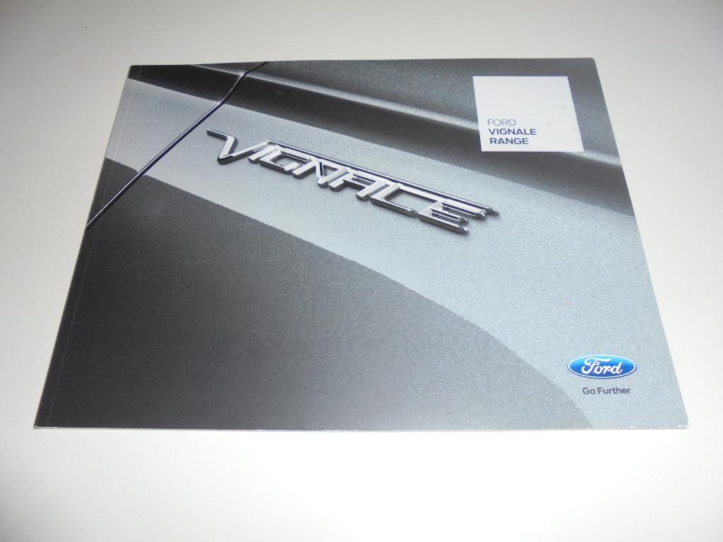 brochure Ford Vignale modellenprogramma  2016, Ophalen of Verzenden, Nieuw, Ford
