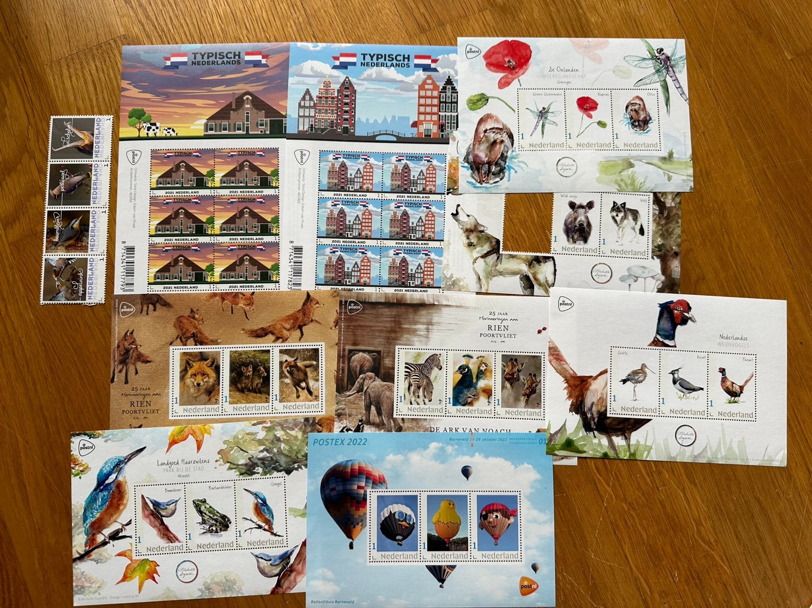 145 mooie postzegels, ongebruikt (t.w.v. 203 euro)., Ophalen of Verzenden, Na 1940, Postfris
