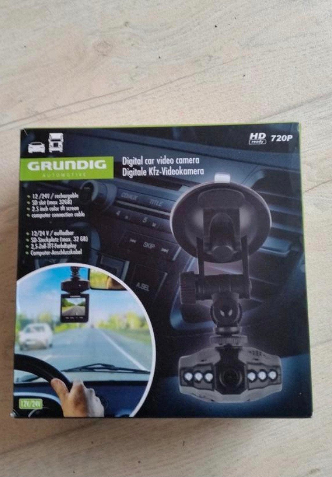 Grundig Digitale Autovideocamera HD 720p - Z.G.A.N., Ophalen of Verzenden