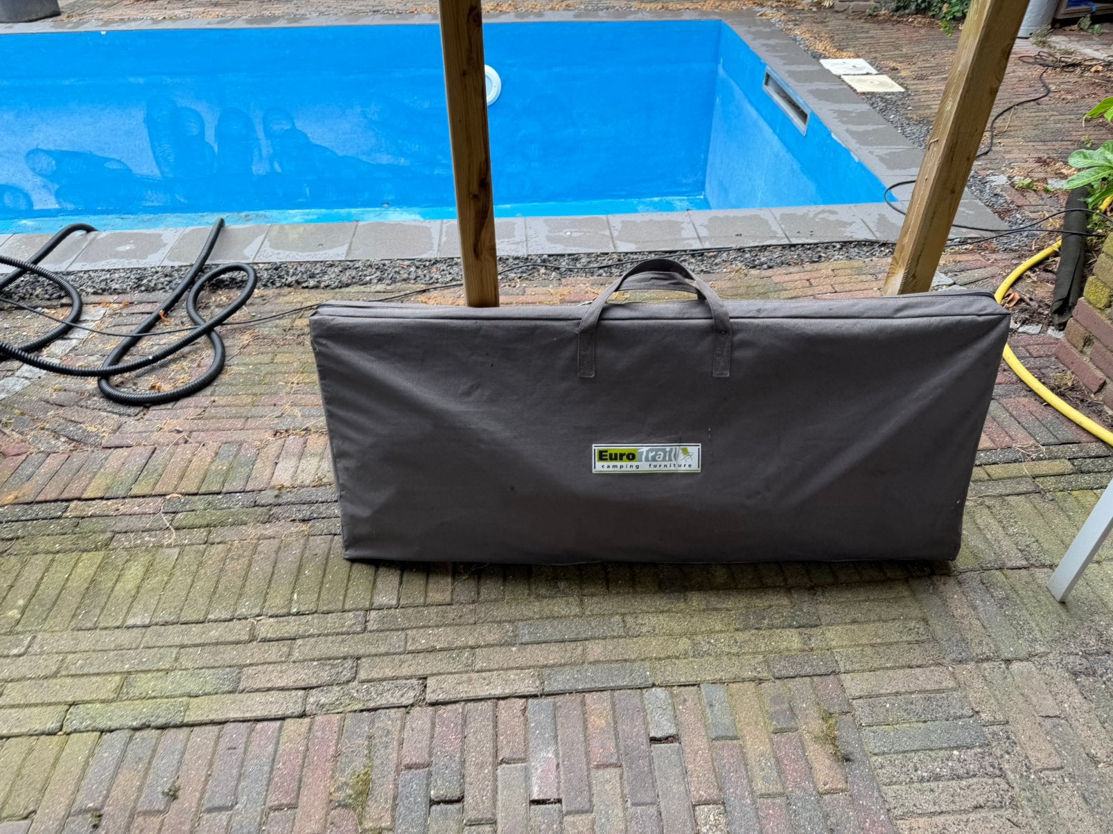 Eurotrail St. Maurin campingkeuken met windscherm + spoelbak, Caravans en Kamperen, Ophalen, Zo goed als nieuw