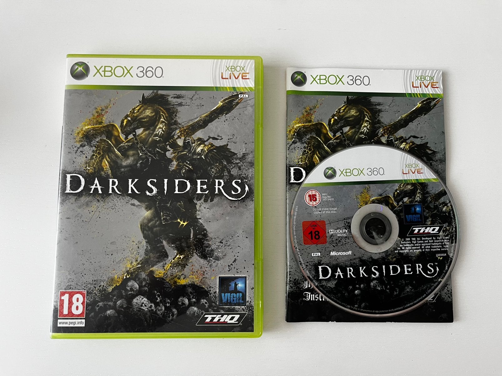 Darksiders, 1 speler, Ophalen of Verzenden, Zo goed als nieuw, Avontuur en Actie