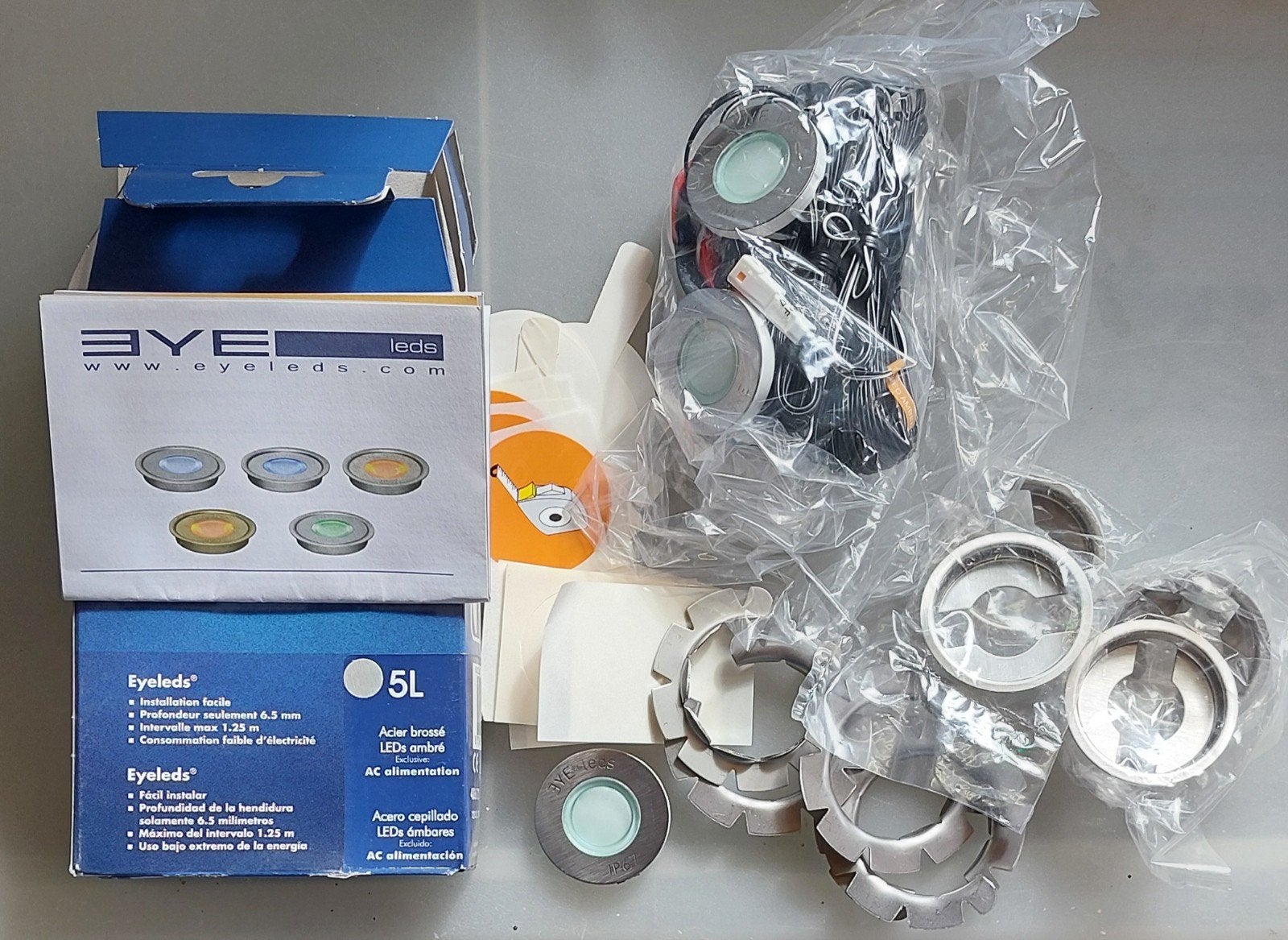 eye led 5L amber/oranje licht, Huis en Inrichting, Ophalen, Nieuw