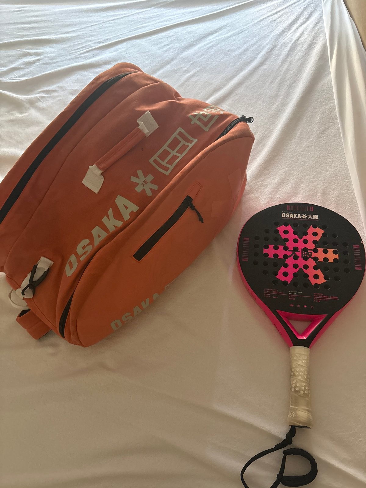 Osaka Padel Tas en racket, Gebruikt, Tas, Ophalen, L2