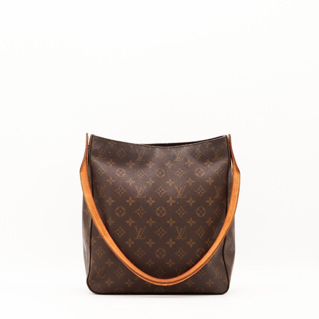 Louis Vuitton Looping handtas, Verzenden, Gebruikt, Bruin, Handtas