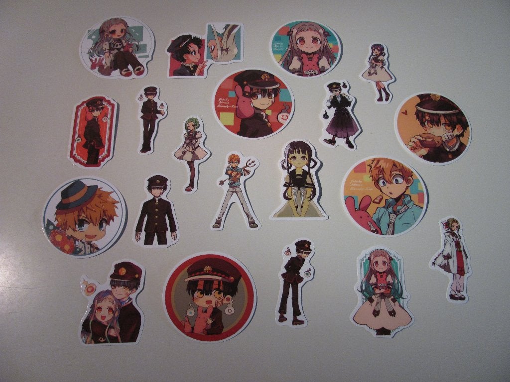 Toilet-Bound Hanako-Kun anime stickers, Ophalen of Verzenden, Nieuw, Strip of Tekenfilm