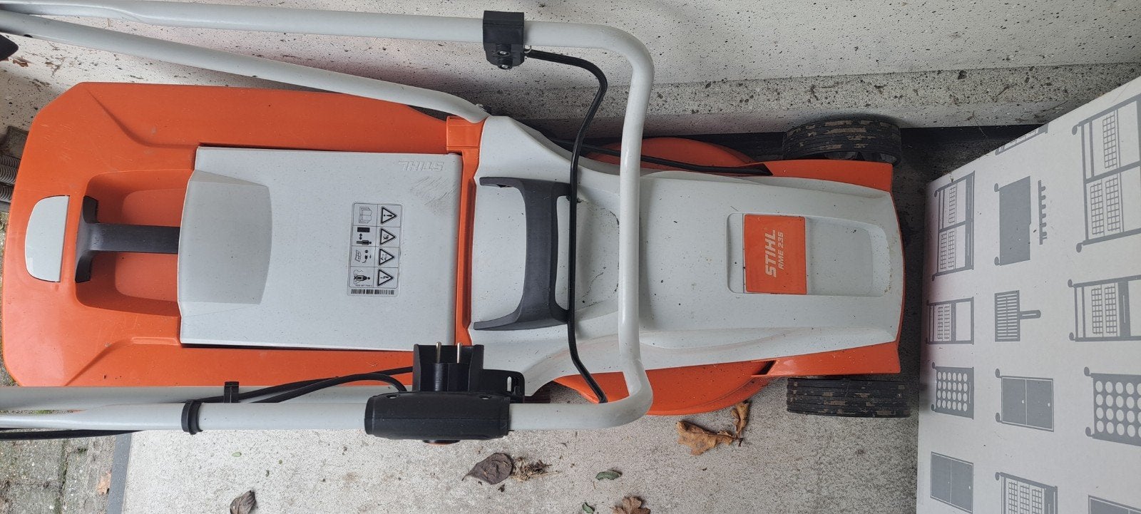 STIHL RME 235 Elektrische Grasmaaier, Tuin en Terras, Ophalen, Cirkelmaaier, Stihl, Elektrische grasmaaier