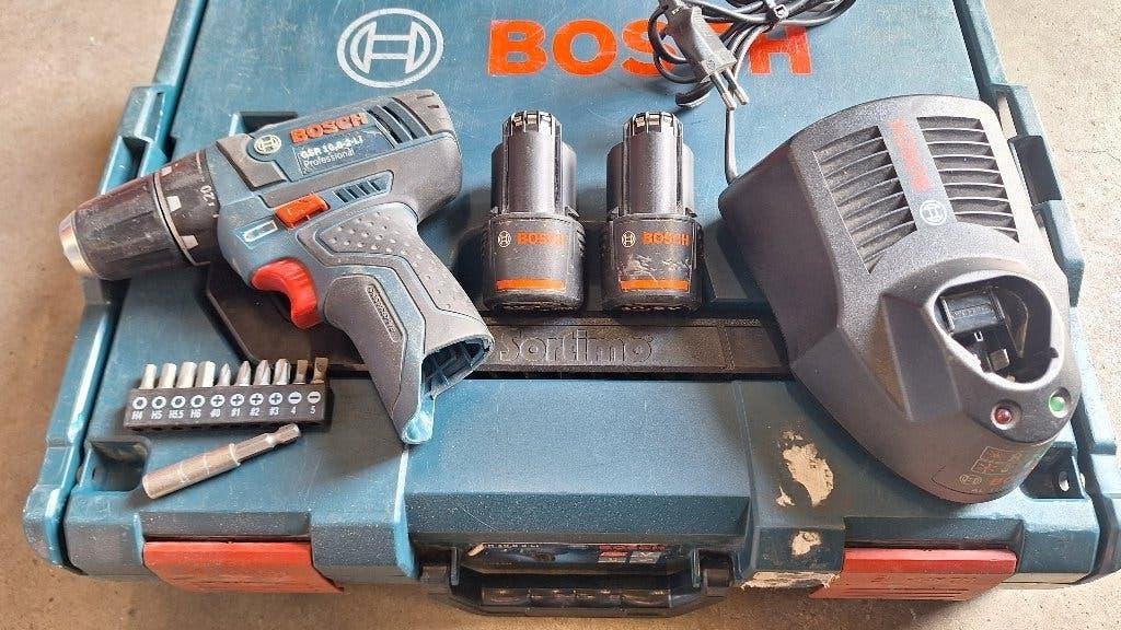 Bosch GSR 10,8-2-Li Schoef machine. 10,8 volt., ., Ophalen of Verzenden, Zo goed als nieuw, .