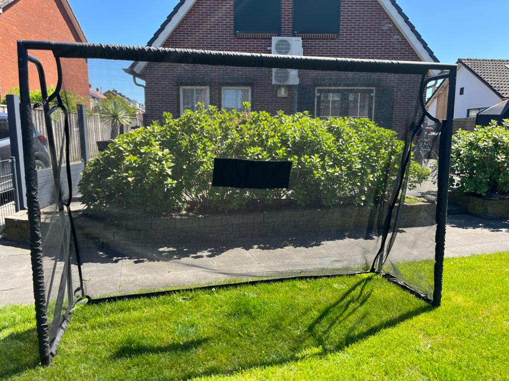 Voetbaldoel 200x300, Ophalen, Gebruikt