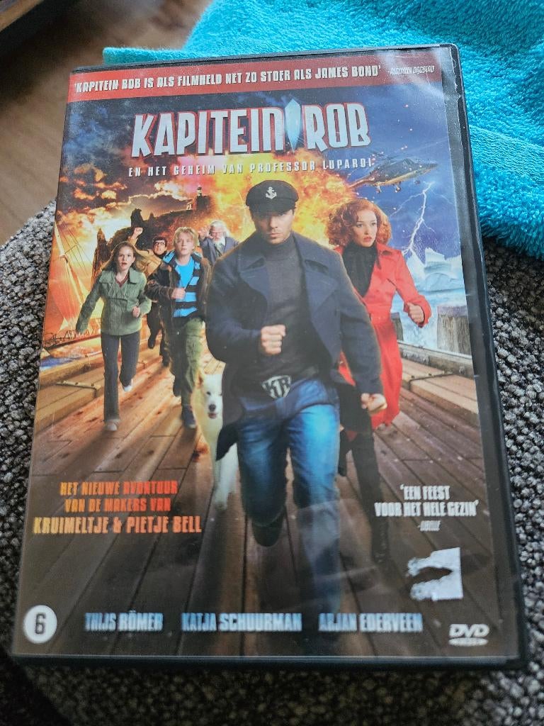dvd: kapitein rob, Alle leeftijden, Ophalen of Verzenden, Zo goed als nieuw