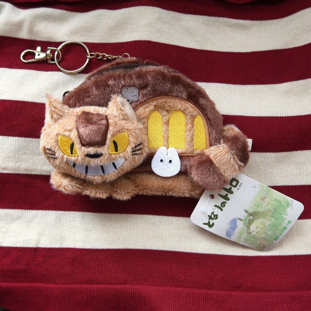Pluche clip-on Nekobus beurs van Ghibli My Neighbour Totoro, Verzenden, Overige figuren, Nieuw, Gebruiksvoorwerp