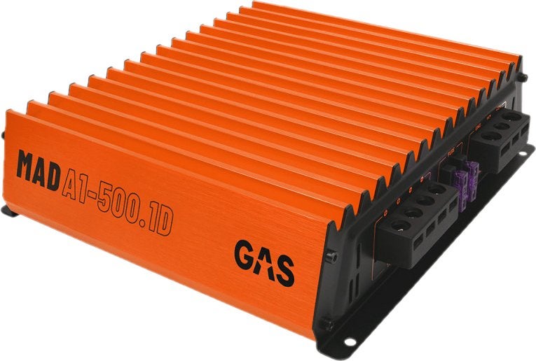 Gas Audio POWER MAD A1-500.1D Monoblok versterker, Auto diversen, Info@optimount.nl, Nieuw, Ophalen of Verzenden, Anholtseweg 48A 7091 HB DINXPERLO