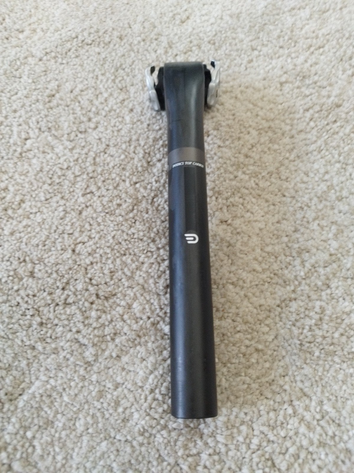 Dodici Top Carbon Zadelpen 27mm, Fietsen en Brommers, Mountainbike, Gebruikt, Ophalen of Verzenden, Zadel