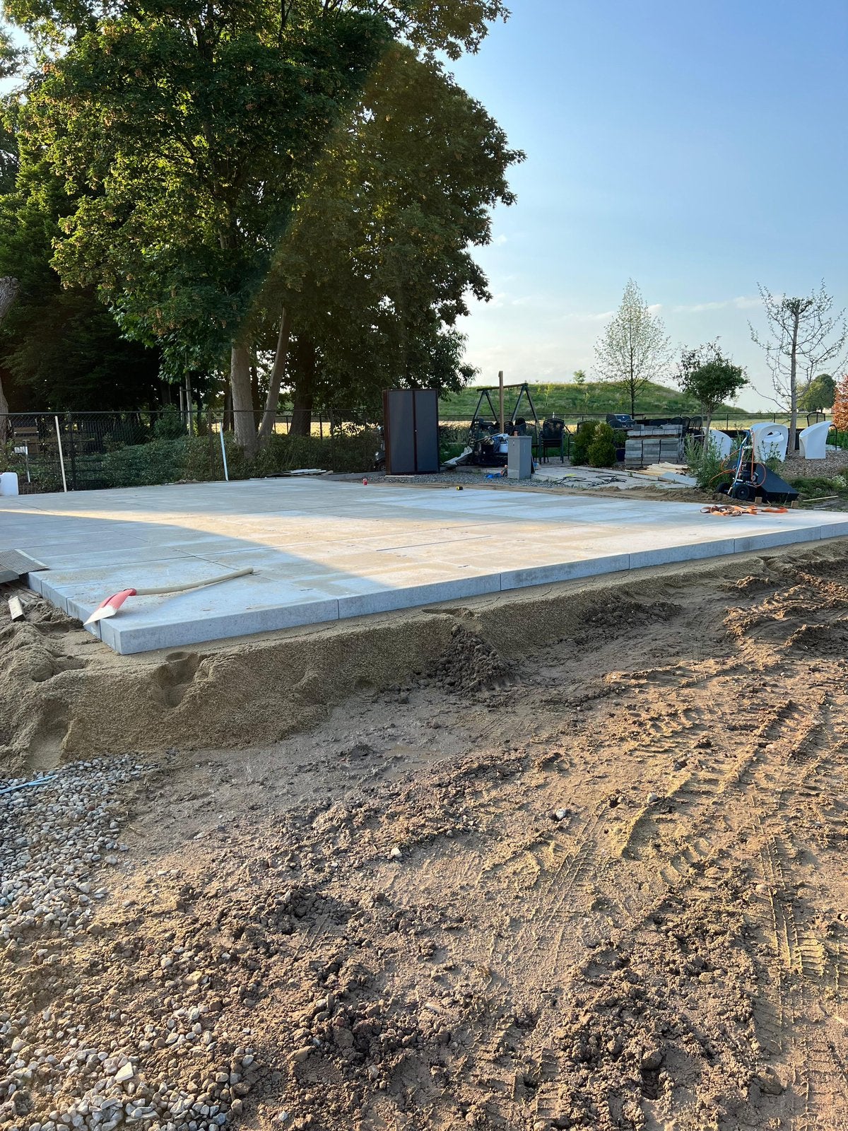 Betonplaten 120 x 80 x 12, Tuin en Terras, Tegels en Klinkers, Ophalen, Zo goed als nieuw, Beton, Overige typen