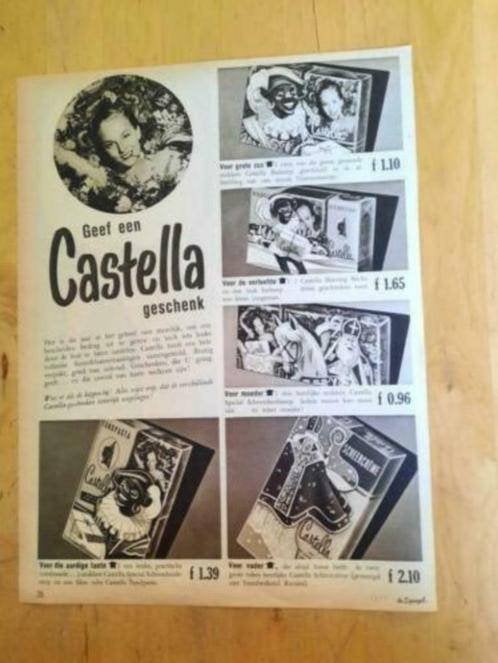 SINTERKLAAS ADVERTENTIE UIT TIJDSCHRIFT 1952 - 2, Ophalen of Verzenden, Gebruikt