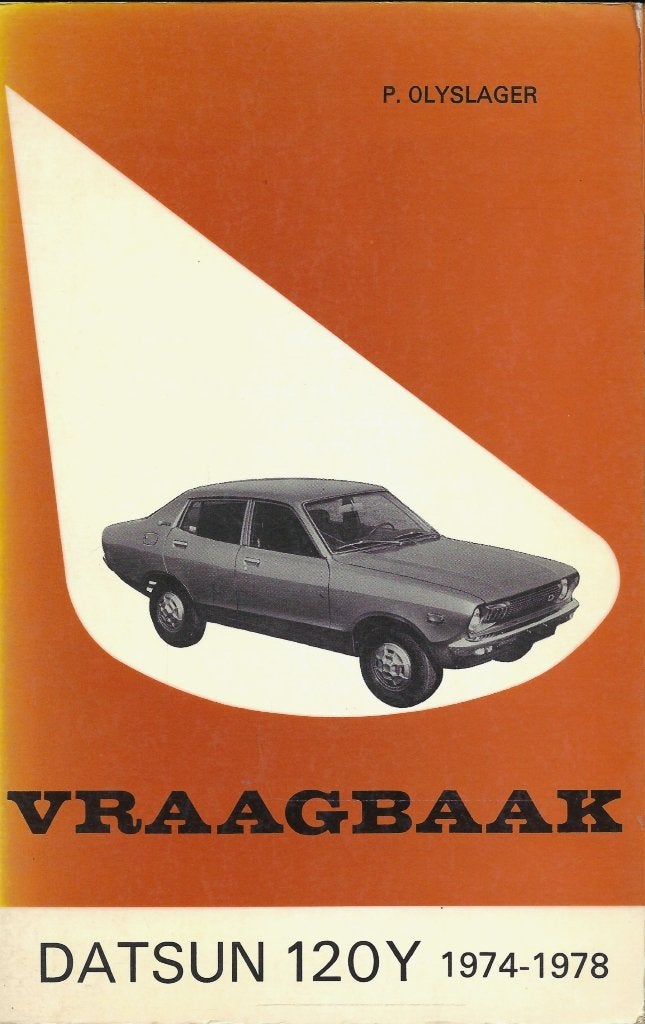 VRAAGBAAK DATSUN 120Y 1974 - 1978, Ophalen of Verzenden
