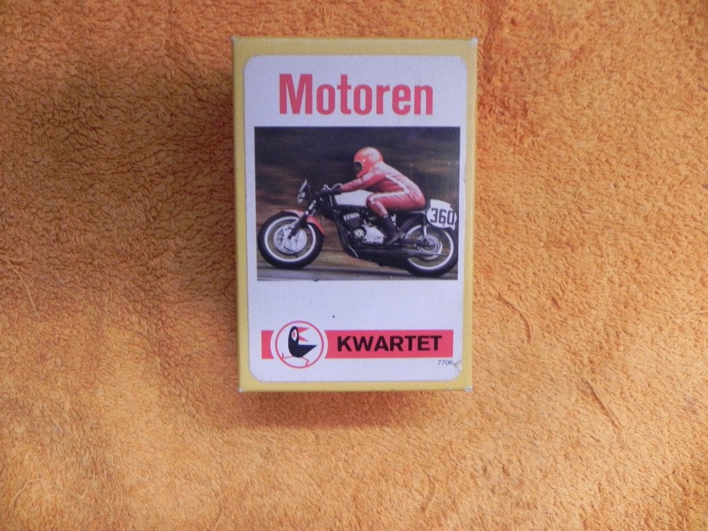 Motoren kwartet RAAF Kwartetspel, Ophalen of Verzenden, Gebruikt, Kwartet(ten)